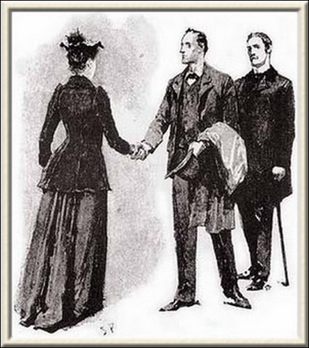 'Strand Magazine' illustration by Sidney Paget Illustration