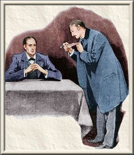 Illustration by Sidney Paget, The Strand Magazine, July 1891 Illustration