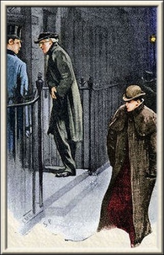 Illustration by Sidney Paget, The Strand Magazine, July 1891 Illustration
