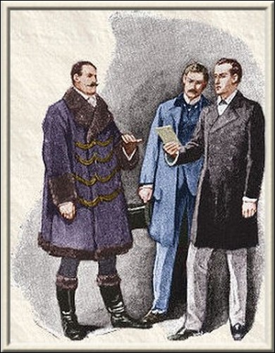 Illustration by Sidney Paget, The Strand Magazine, July 1891 Illustration