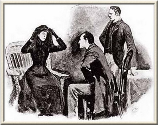 Illustration by Sidney Paget, The Strand Magazine, February 1892 Illustration