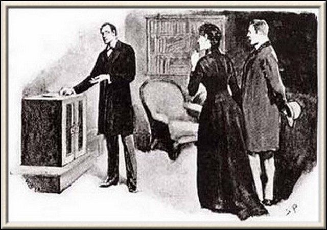 Illustration by Sidney Paget, The Strand Magazine, February 1892 Illustration