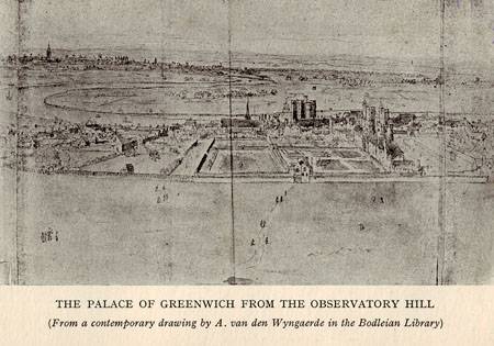 THE PALACE OF GREENWICH FROM THE OBSERVATORY HILL