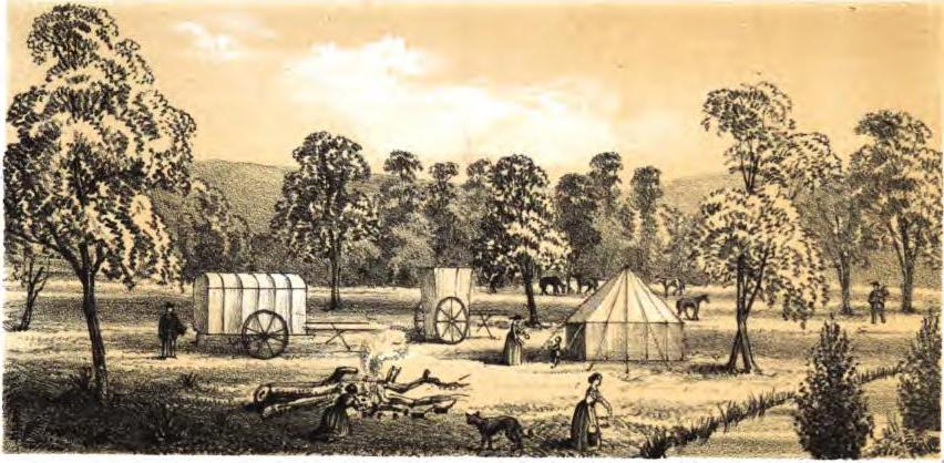 A Bush Encampment.