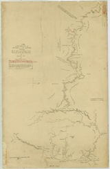 Evans' map, Blue Mts and beyond, 1813.