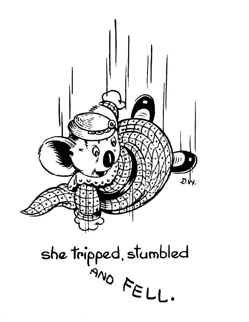 fell