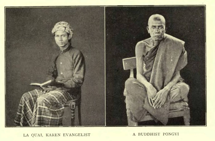 La Quai, Karen Evangelist AND A Buddhist Pongyi